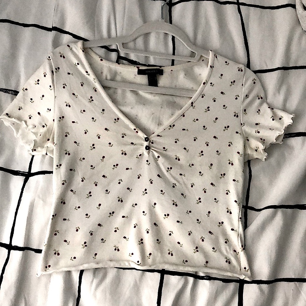 Forever 21 crop top like new!